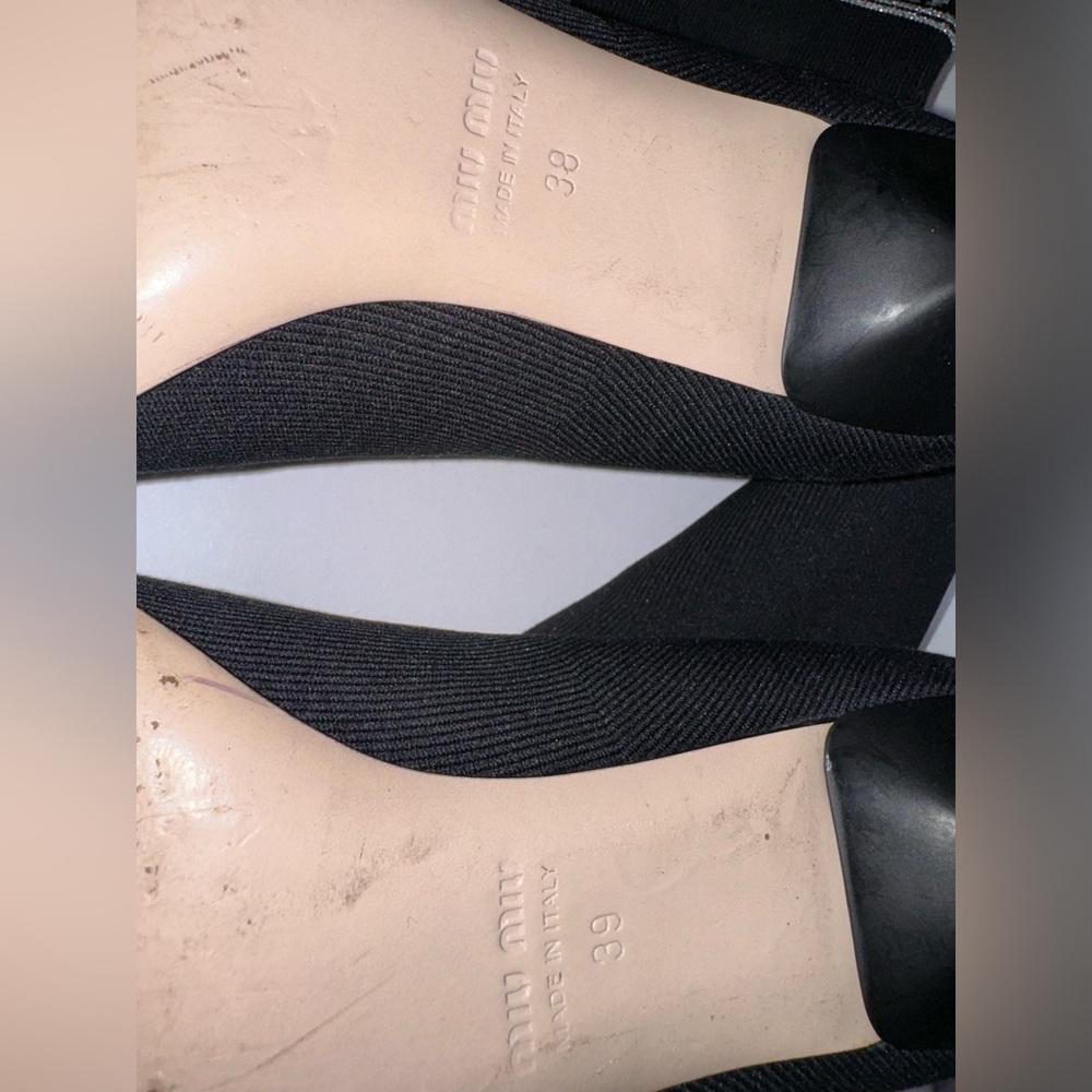 Miu Miu Black Women's Boots - Picture 8 of 8
